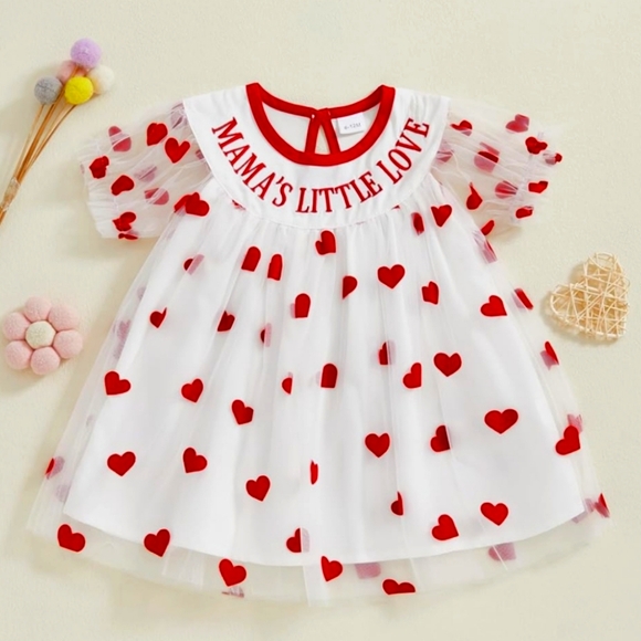 "Mama's Little Love" Tulle Dress - Picture 1 of 3